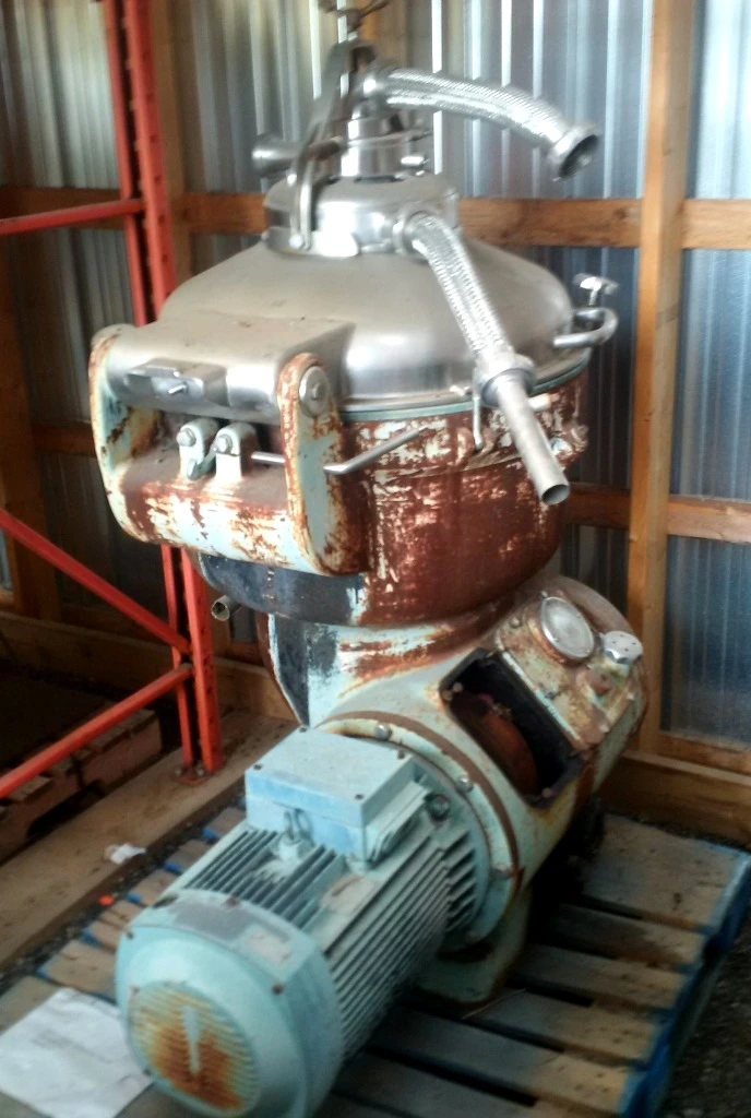 Alfa-Laval SRG 214-15HH-60 hermetic separator, 316SS.