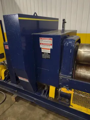 12' X 1/2" WEBB MODEL #9L-1312 3 ROLL INITIAL PINCH PLATE ROLL : YOBRO #24943