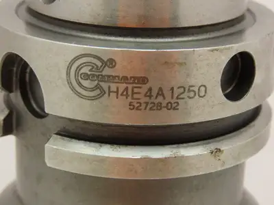 Command H4E4A-1250 End Mill Tool Holder HSK63A  1.25" Bore 6.5" Projection