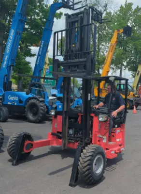 Used 2024 MANITOU TMM45K-ST5 Internal Combustion Forklifts: Pneumatic Tire Pennsylvania US | National Lift Equipment #1382159