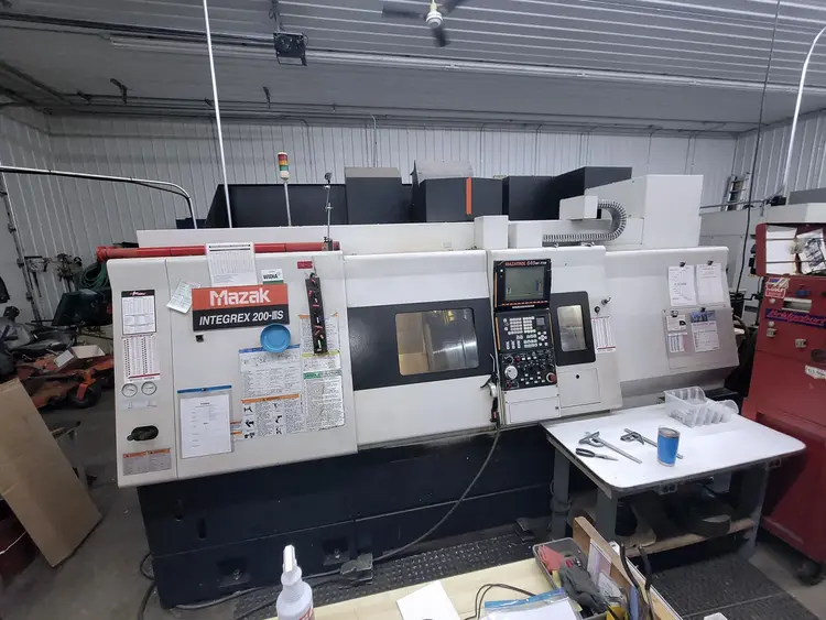 Used 2004 Mazak Integrex 200-IIIS CNC Lathes Illinois US | Machine Tool Bids #775635
