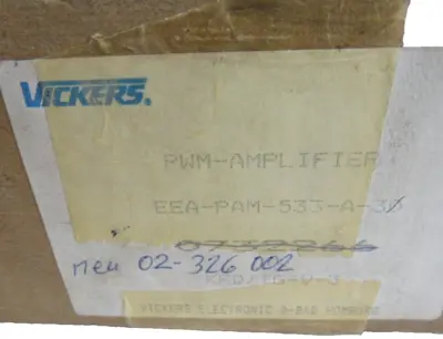 NEW VICKERS EEA-PAM-533-A-32 AMPLIFIER CARD EEAPAM533A32