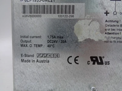USED SIEMENS BLEI-AKKU-MODUL