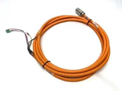 USED BOSCH REXROTH SERVO MOTOR POWER CABLE 5M RL2-023CBB-NN-005,0