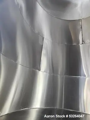 Unused 6,000 Gallon Stainless Steel Tank – 304 SS Insulated Vessel with CIP Spray Ball & Dual Discharge