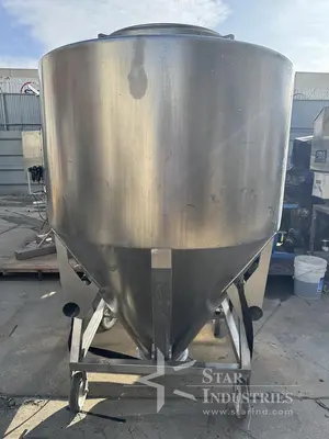 Tote, Bohle Bin, Stainless Steel