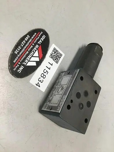 Used BOSCH FE1SBAEM01A50 Valves/Fittings Michigan US | Ideal Machinery #589219