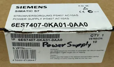 NEW SIEMENS 6ES7407-0KA01-0AA0 POWER SUPPLY PS407 AC10AS 6ES7 407-0KA01-0AA0