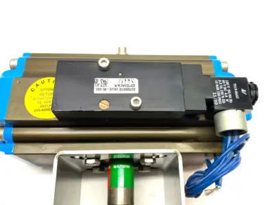 New | in-Stock MARWIN UT SERIES PNEUMATIC BALL VALVE ACTUATOR ASSEMBLY 1-1/2" 3-WAY Linear Actuators | Maverick Industrial Sales #1113083