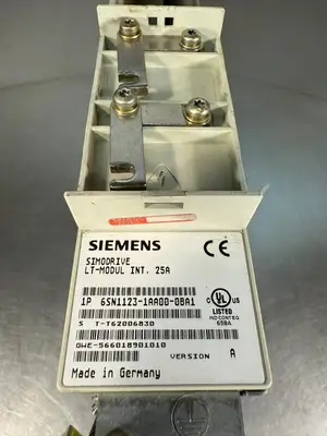 Siemens 6SN1123-1AA00-0BA1 Simodrive Lt-Modul-Int 25A (12.4.1)
