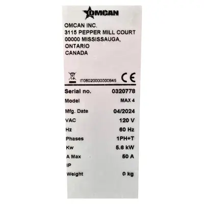 USED OMCAN 40635
