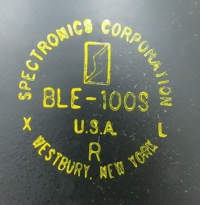 NEW SPECTROLINE MB-100X/F BLACK LIGHT LAMP WITH SPARE LAMP MB100XF