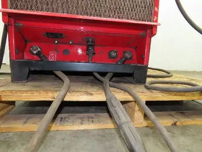 Lincoln CV 655 Mig Welder 650A Welding Power Source DH-10 Double Header 3Ph