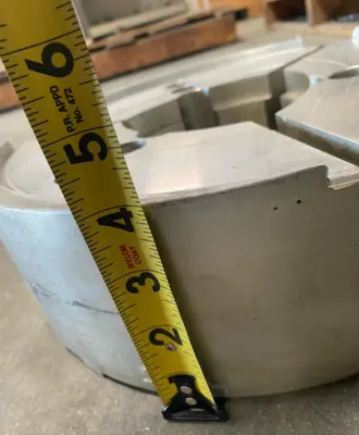 12" Lathe Chuck Aluminum Soft Jaws RKT-12400A CNC