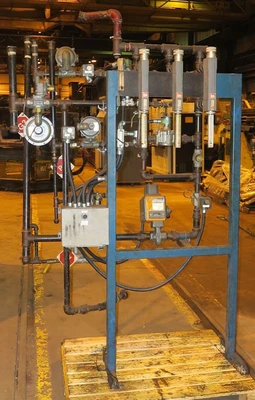 Item#C362 Rotary Hearth Furnace, Work Area 18″W x 9″H Opening x 50″ Diameter Hearth