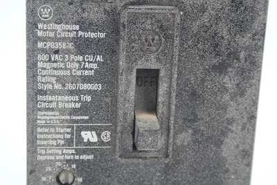 Used Westinghouse MCP0358RC Circuit Breakers California US | Davliegogo LLC #1705748