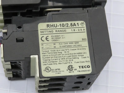 Used TECO _UNKNOWN_ Relays & Switches Texas US | OCO Industrial #1699664
