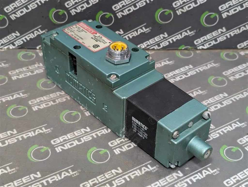 Numatics A23SA4008 Solenoid Valve 120/50-60 .37A 150 PSIG Air Used