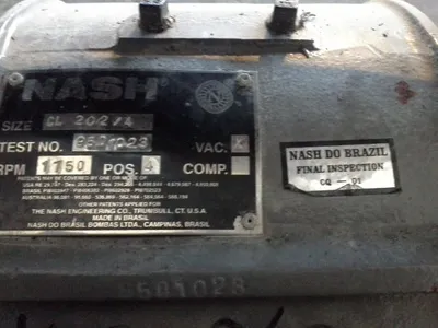 Nash Vacuum pump size  CL202/4
