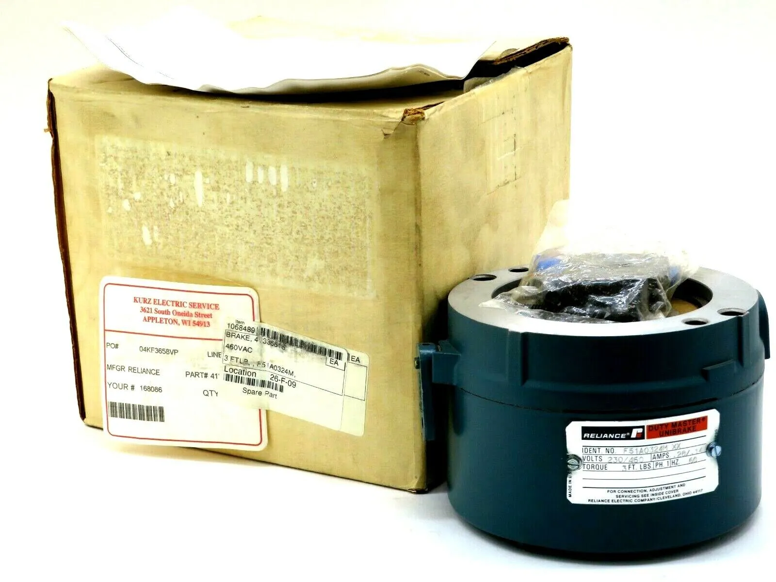 NEW RELIANCE ELECTRIC RELIANCE F51A0324M
