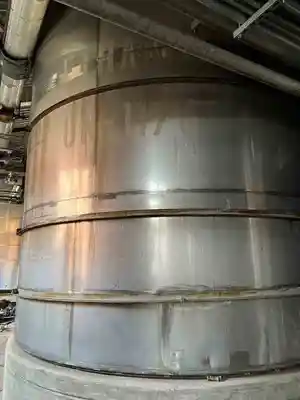 used 10000 gal stainless steel tank