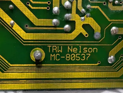 TRW Nelson MC-80537 Stud Welder Control Panel Board EG Used