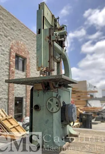 Used OLIVER 36" VERTICAL BAND RESAW Sawmill Resaws | CAROLINA MACHINERY SALES #420949