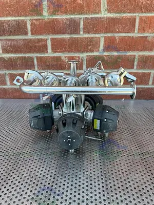 USED 5 ITT PURE FLO ADVANTAGE STAINLESS STEEL DIAPHRAGM VALVE W/ 1" SANITARY FITTING