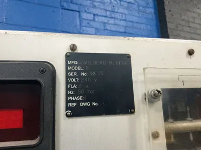 Used WAHLBERGMCCREARY B Test Benches Ohio US | HGR 24 #1251153
