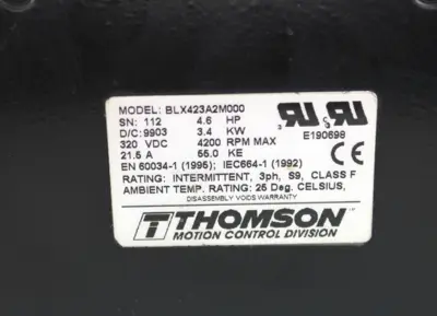 USED THOMSON INDUSTRIES BLX423A2M000