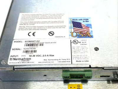 USED NEMATRON M1560WT
