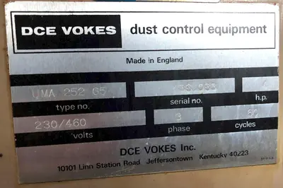 USED DCE VOKES UMA 252 G5