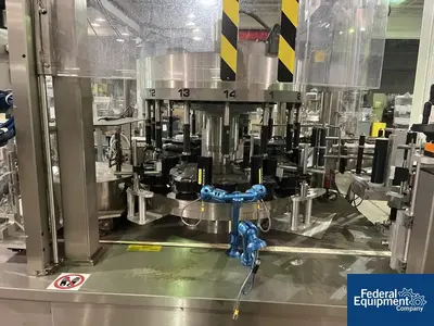 USED Quadrel Quadrel Wrap Around Labeler, Model Rotary