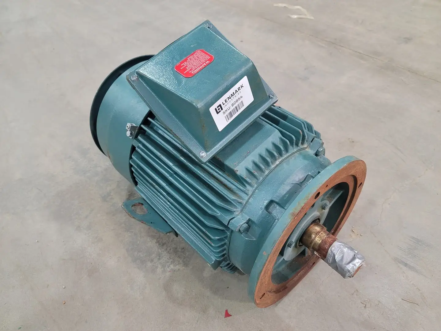 50 hp, 460 volts, 3560 rpm, 386LP Electric Motor