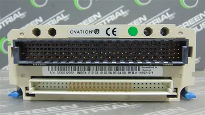 Westinghouse Emerson 1C31233G03 Ovation Events Input 125VDC Differential Used