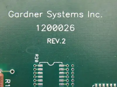 Gardner Systems 1200026 Host Communication Rev 2 Control PCB Circuit Board CNPD