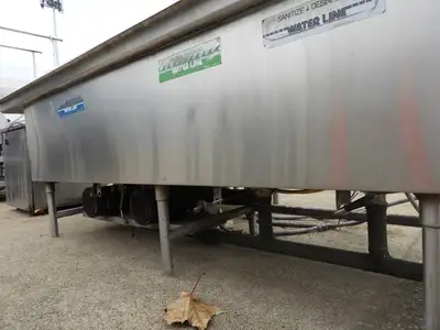 Used Duke Used 3 Compartment Stainless Steel Commercial Sink with Twist Drains and X-Stream Wash - SS18 Sinks Illinois US | Falcon Restaurant Supply #1376484