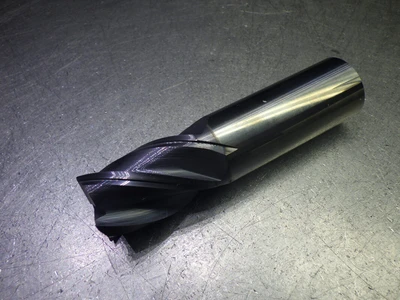 Monster 1" 4 Flute Carbide CR Reg Endmill 1" Shank .03" R 294-002089 (LOC1393C)