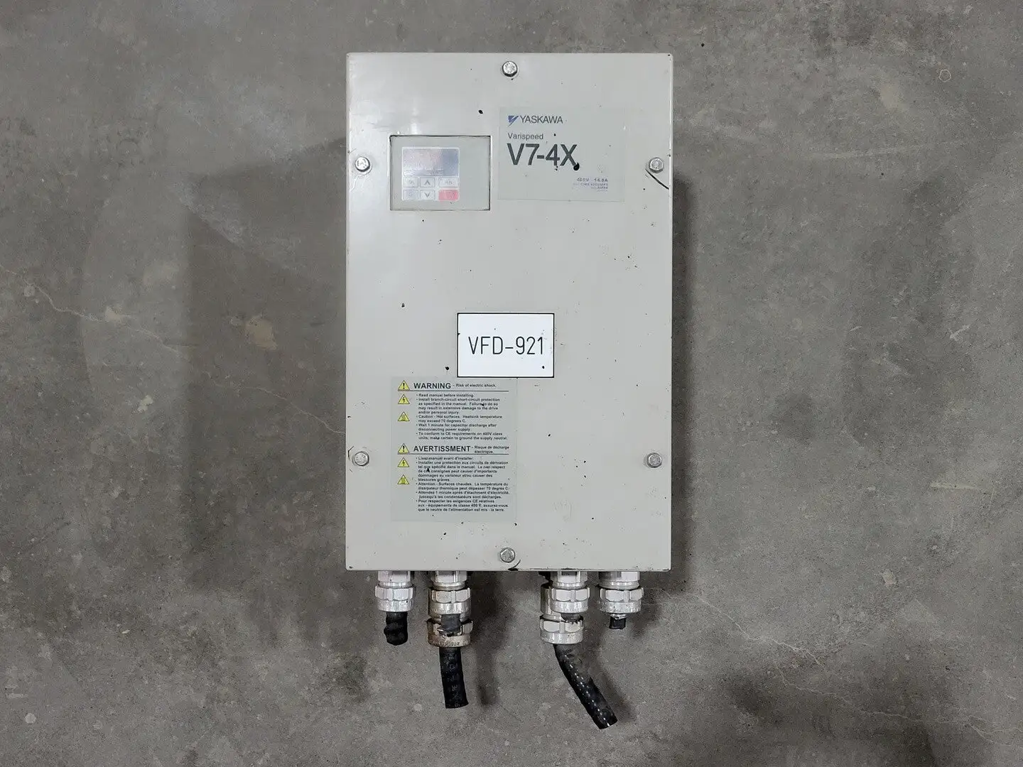 USED YASKAWA CIMR-V7CU45P5