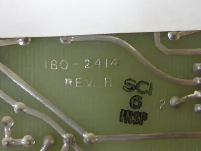 USED SCI 080-2414 REV F