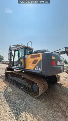 Used 2025 HYUNDAI HX220AL Crawler Excavators South Carolina US | National Equipment Dealers #1422273