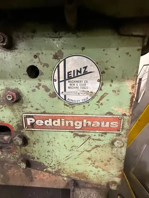 Used PEDDINGHAUS PEDDY Ironworkers California US | Heavy Wall Consulting #1412121