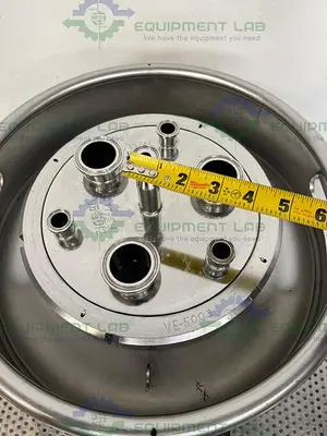 USED RUETTEN ENGINEERING AG 25 LITER STAINLESS STEEL VESSEL