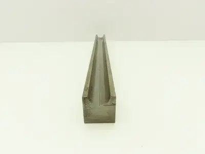 Press Brake Round Die 18-7/8" Long 1" Diameter 15/32" Deep Flat Bottom