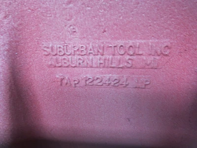 Suburban Tool 24″ Square T-Slotted Webbed Angle Plates