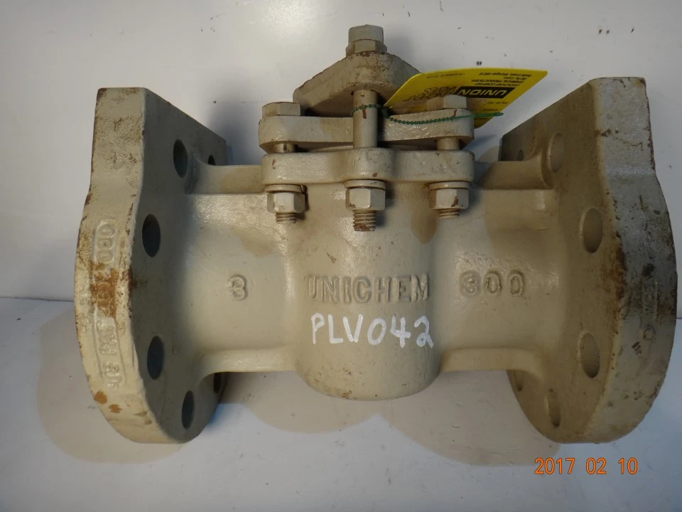 Unichem 3", Class 300, V3F Plug Valve