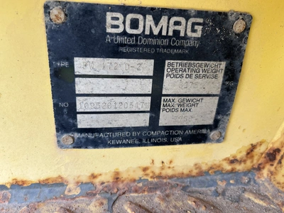 USED BOMAG BW 172 D-2