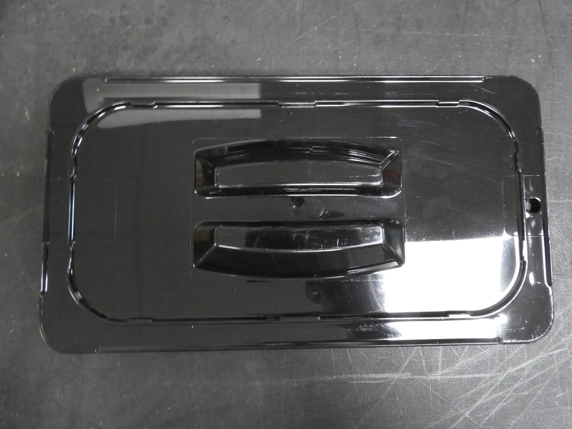 Used Isaac Peoria Used Vigor 1/3 Size Black Polycarbonate Food Pan Lid with Handle C IP Food, Restaurant, & Bakery Parts & Accessories Illinois US | Falcon Restaurant Supply #1376616