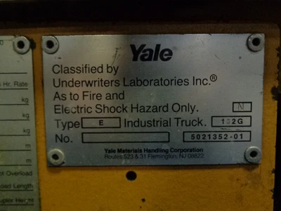 USED YALE MPW040SBN12C2748