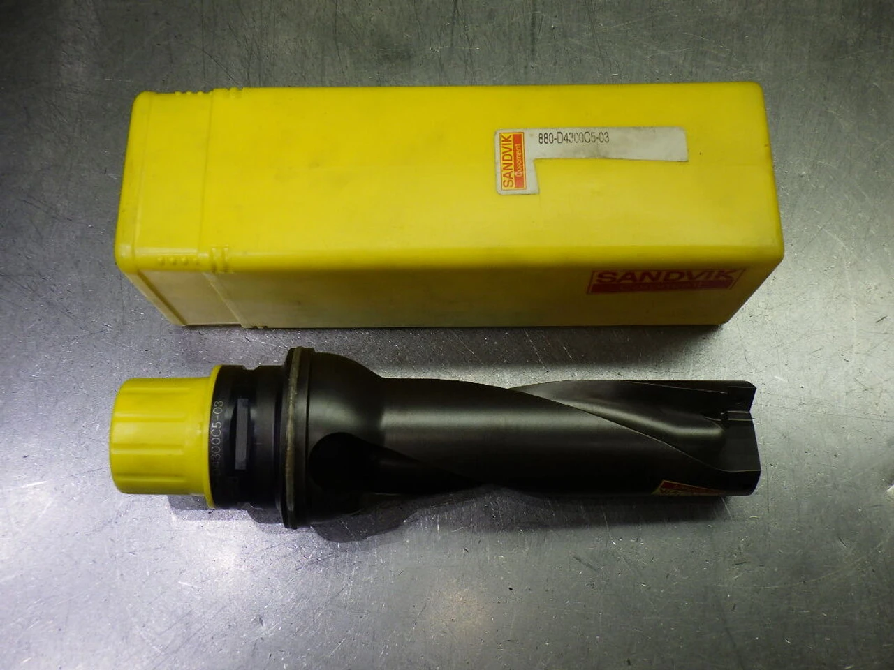 Sandvik Capto C5 43mm Coolant Thru Drill 7.375" Pro 880-D4300C5-03 (LOC1238C)